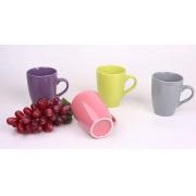 Glaze mug-assorted color-36pcs/cs