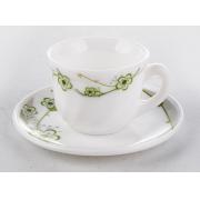 Opal Coffee Cup and Saucer Set-12pcs/set (12sets /cs)
