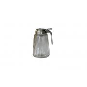 Glass Jar w/Lid & Handle, Sugagr & Honey Dispenser, Medium 17.6 Oz/520 ml-24pcs/cs