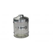 #947 Glass Jar w/Lid, 21.3 Oz/630 ml, Coffee Sticker Type-24pcs/cs