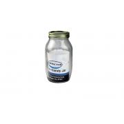 Glass Jar with gold lid- 50 Oz/ 1500ml- 12 pcs/cs