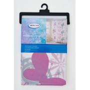PEVA Shower Curtain with butterfly prints-12pcs/cs