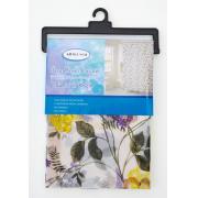 PEVA Shower Curtain with floral prints-12pcs/cs