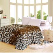 Full/Queen Size Soft Blanket with Animal Prints-assorted-6 pcs/cs