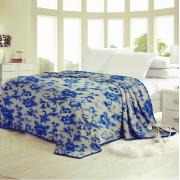 Queen/King Size Soft Blanket with Floral Prints- assorted-6 pcs/cs