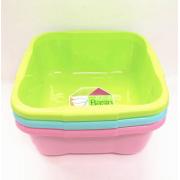 Heavy Duty Square Plastic Basin-30cmx30cm/13