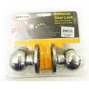  #357,Keyed Door Knobs-silver color