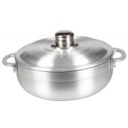 Aluminum Caldero with Aluminum Lid - 10 QT