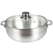 Aluminum Caldero with Glass Lid-4 QT