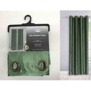 One Satin Grommet Panel-Green 