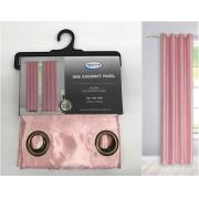 One Satin Grommet Panel-Pink 