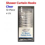 Set Shower Curtain O-Rings (clear)