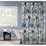 Polyester Shower Curtain with Floral Prints