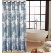 Polyester Shower Curtain with Floral Prints