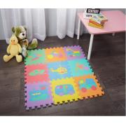 6 PC EVA Puzzle Floor Foam Mat with Vehicle prints