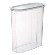 1.1 Gal/.4 L BPA Free Plastic Cereal Storage Box with white Lid 