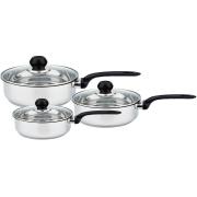 stainless steel cookware set-6 sets/cs