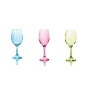  #2101-c- Colored Wine Glass, 320 ML.10.8 OZ-24 PCS/CS