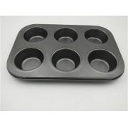 6 Cup Muffin Pan -12pcs/cs