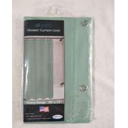 #179-14 PVC Liner Sage Shower Curtain-24pcs/cs