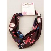 #005-346-Floral Fabric Headband-12pcs/cs