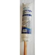  #270-1 No. 12 Cotton Mop with Painted Wood Stick- 12 PCS/CS