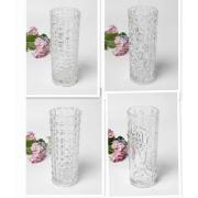# 801-20 Clear Glass Vase- assorted- H 20cm/8