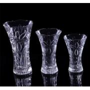 # 803*-25 Glass Vase, Clear Glass, Size H 10