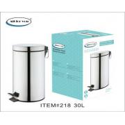 #218-8Gal/30L Stainless Steel Trash Can-2PCS/CS