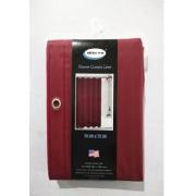 #1757-4 Burgundy Heavy Duty PEVA Shower Curtain Liner-12pcs/cs