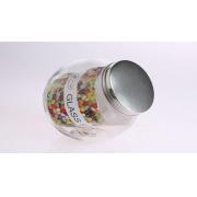  200ml/6.8OZ Glass Candy Jar Angle-24pcs/cs