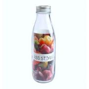  1070ml/36 OZ Glass Jar with Tin Lid-12PCS/CS