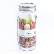 970ml/33OZ Glass Jar with Tin Lid -24PCS/CS
