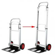  #157-Heavy Duty Aluminum Extensible Luggage Cart with wheels-4PCS/CS