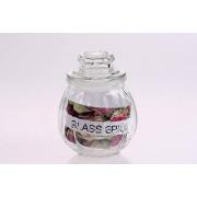  #8250,7OZ/200ml Glass Spice Jar with Glass Lid and PE seal-36 PCS/CS