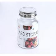 #8232 ,330ml/11OZ Glass Jar with SS Lid -36PCS/CS