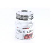 #8234,80ml/3OZ Glass Jar with SS Lid -36PCS/CS
