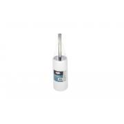 #241H, Plastic Toilet Brush with Stainless Handle-12PCS/CS
