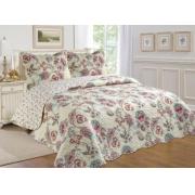 #511-119, Full/Queen Size Quilt Set with Multiple Color Prints