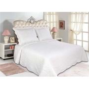 Extra White Twin Size Quilt Set-Solid color