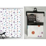 #1751-33, PEVA Shower Curtain with Prints-12PCS/CS	