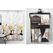 #1751-36, PEVA Shower Curtain with Prints-12PCS/CS	
