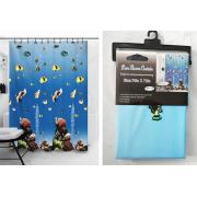 #1751-38,PEVA Shower Curtain with Prints-12PCS/CS	
