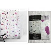 #1750-31,PEVA Shower Curtain with 12 Hooks-12PCS/CS