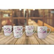 #1033, New Bone China Mugs- 36 pcs/cs