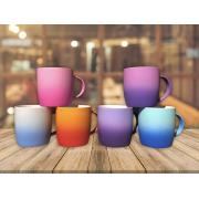 #1039, Soft Touch Shinny Glazed New Bone China Mug-36PCS/CS
