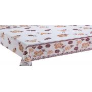#6111-30,28mm thick Vinyl table cloth with foam back,54