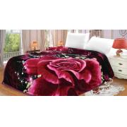 #F5132-3, 3.5KG Queen Size 2PLY Super Soft Blanket 79