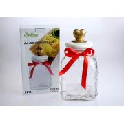 122oz/3600ml Glass Jar with Ceramic Lid 6PCS/CS