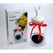 81oz/2400ml Glass Jar with Ceramic Lid 6PCS/CS